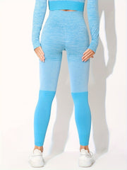 High Waist Yoga Pants High Stretch Running Fitness Sports Leggings