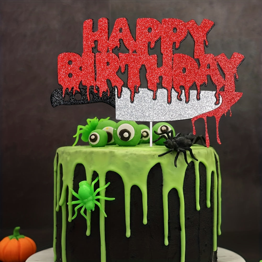 Halloween Horror Cake Insert
