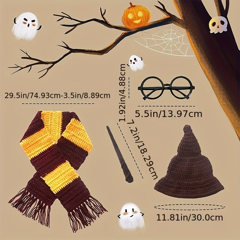 Wizard Photography Props Acrylic Fiber Set for Boys and Girls Birthday