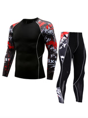 Men's Quick Dry Fitness Suit for Basketball Running Yoga