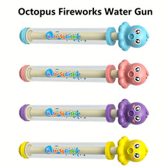 Kids Fireworks Water Gun Toy Large Capacity Pull Back Splash Water Cannon