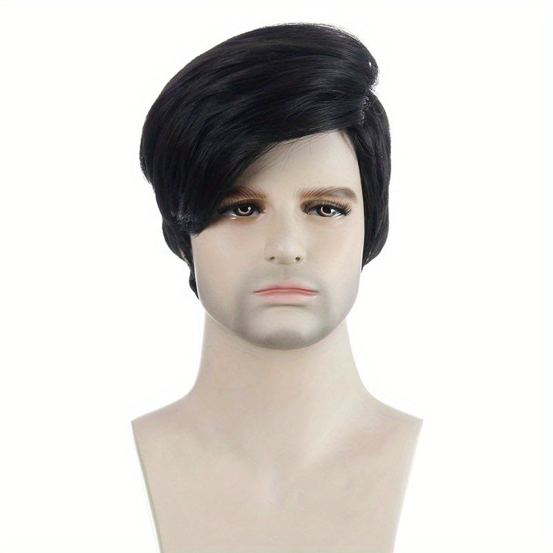 Short Hair Men's Wig Costume Wigs For Parties Handsome Dress Up
