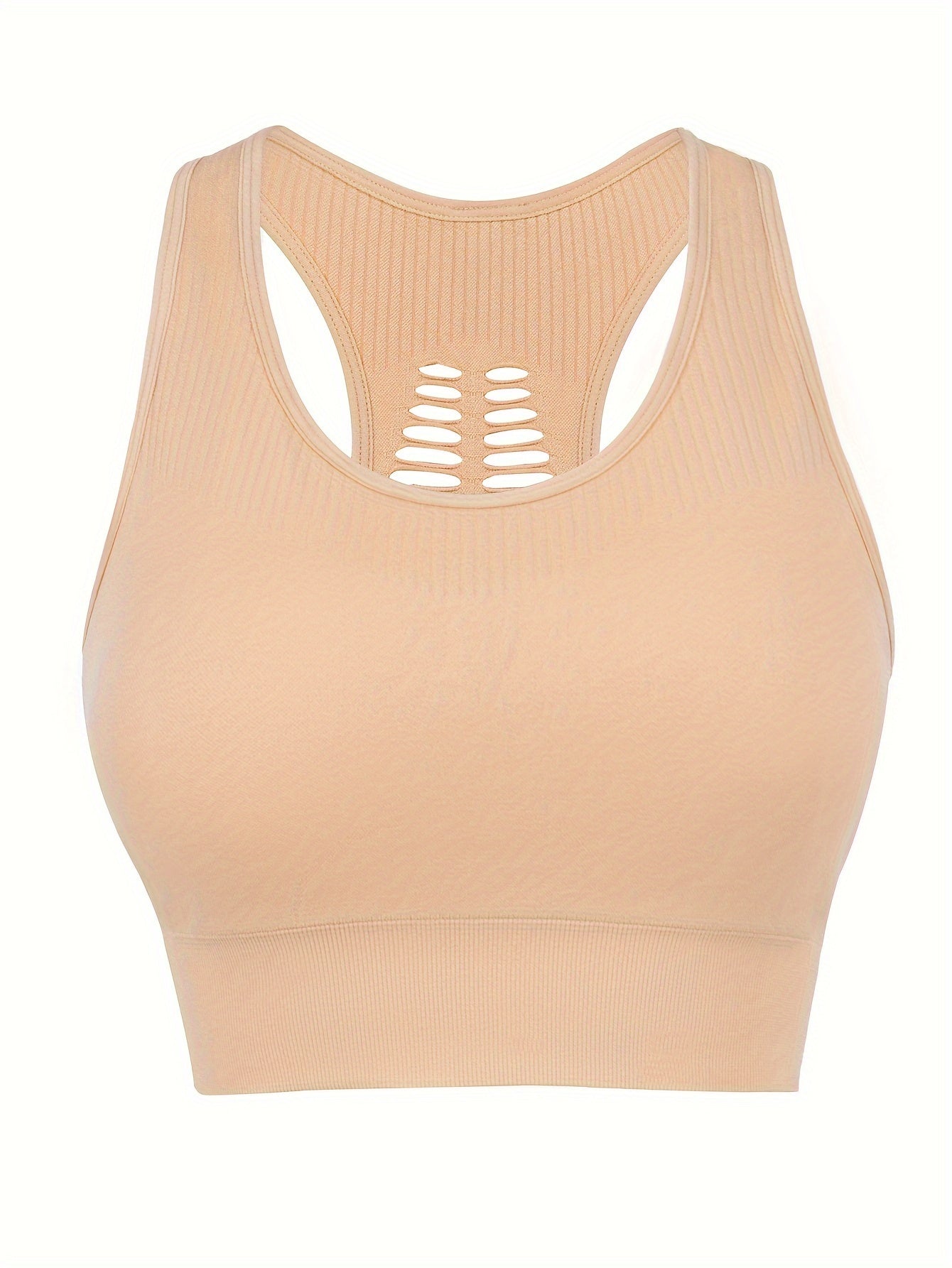 Plus Size Sports Bra Women's Plus Racer Back Bralette