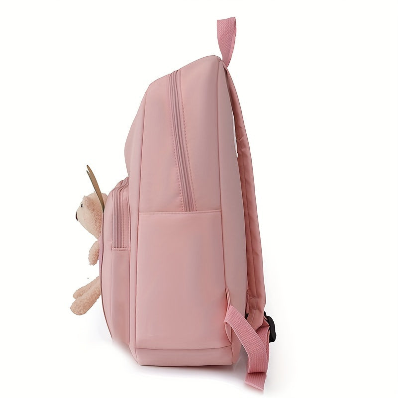 Bear Carrot Backpack Schoolbag for Girls Boys