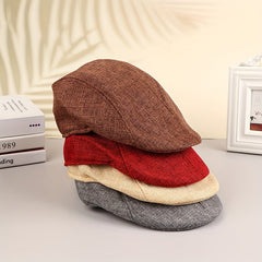 Men's Vintage Beret Hat Newsboy Cap