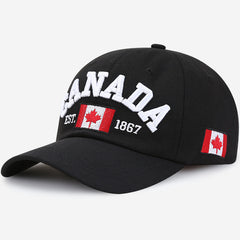 Wildly Letter CANADA Baseball Cap Men's And Women's Canada Baseball Cap