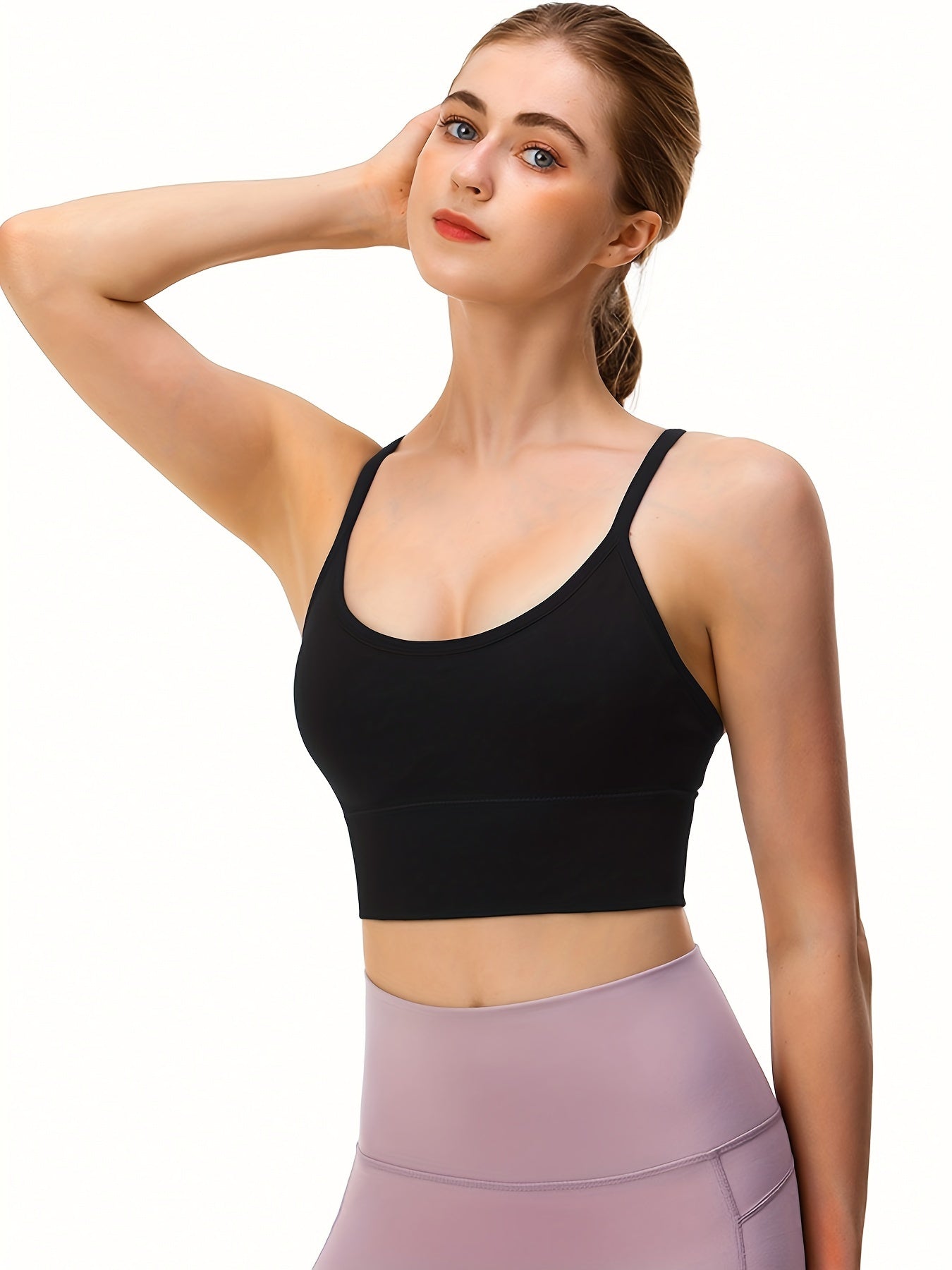 Seamless Sports Bra for Women Workout Running Wireless Bra