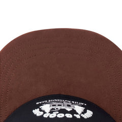 Suede Embroidered Letters Hip Hop Hat Men's Cap