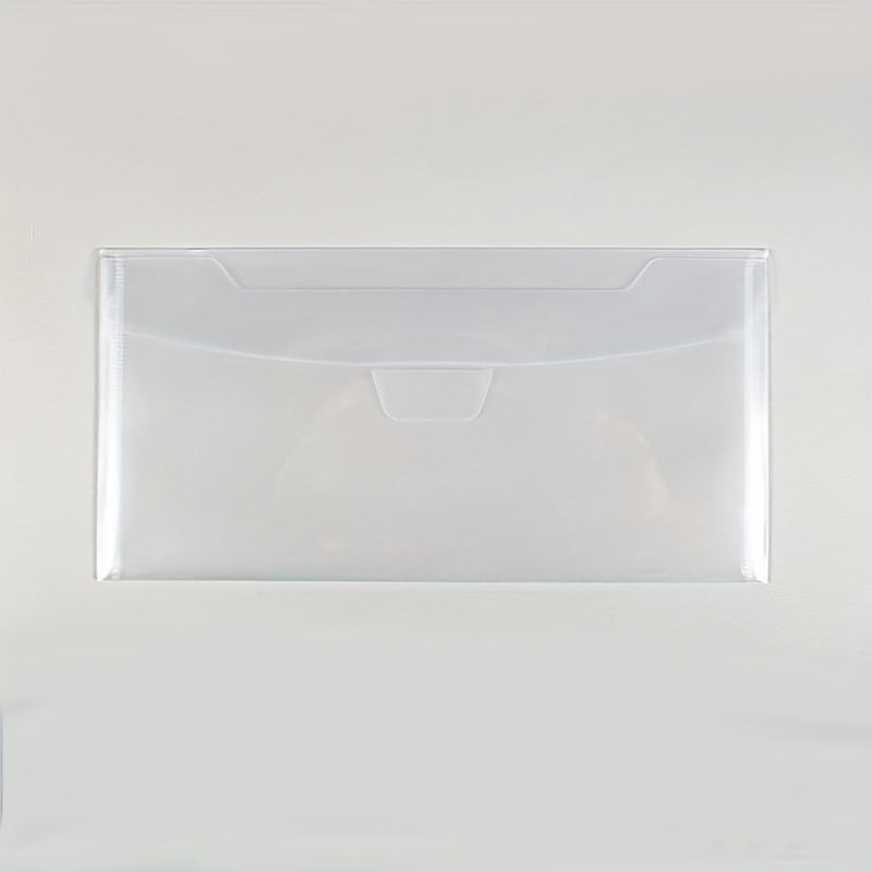 20pcs Clear Seal Stamp & Mold Organizer Bag Reusable Plastic Storage Bag