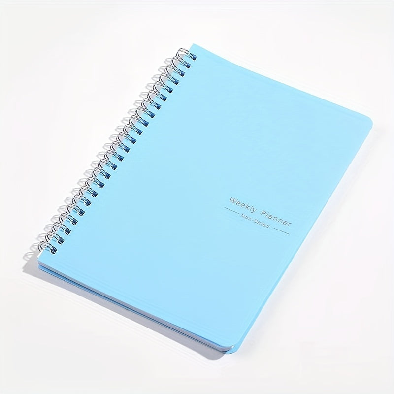52 Sheets Weekly Planners Self Filling Schedule Coil Notebook