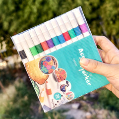 Acrylic Paint Marker Pens Set 12-80 Colors Non Toxic Water Resistant