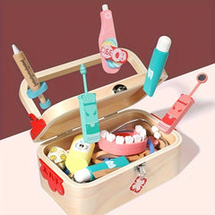 Hibobi Doctor Playset for Toddlers Educational Toy Set for Boys & Girls