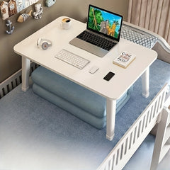 Wooden Foldable Study Table For Dorms And Home