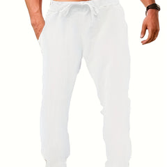 Men's Comfy Joggers Loose Fit Drawstring Pants