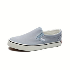Men's Slip On Canvas Shoes Casual Outdoor Walking Shoes