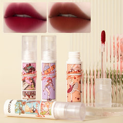 Comic Girl Cream Lip Glaze Matte Lip Mud Waterproof Lip Gloss
