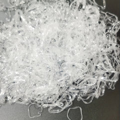 500pcs Clear Elastic Hair Rubber Bands Soft Elastic Bands For Kids