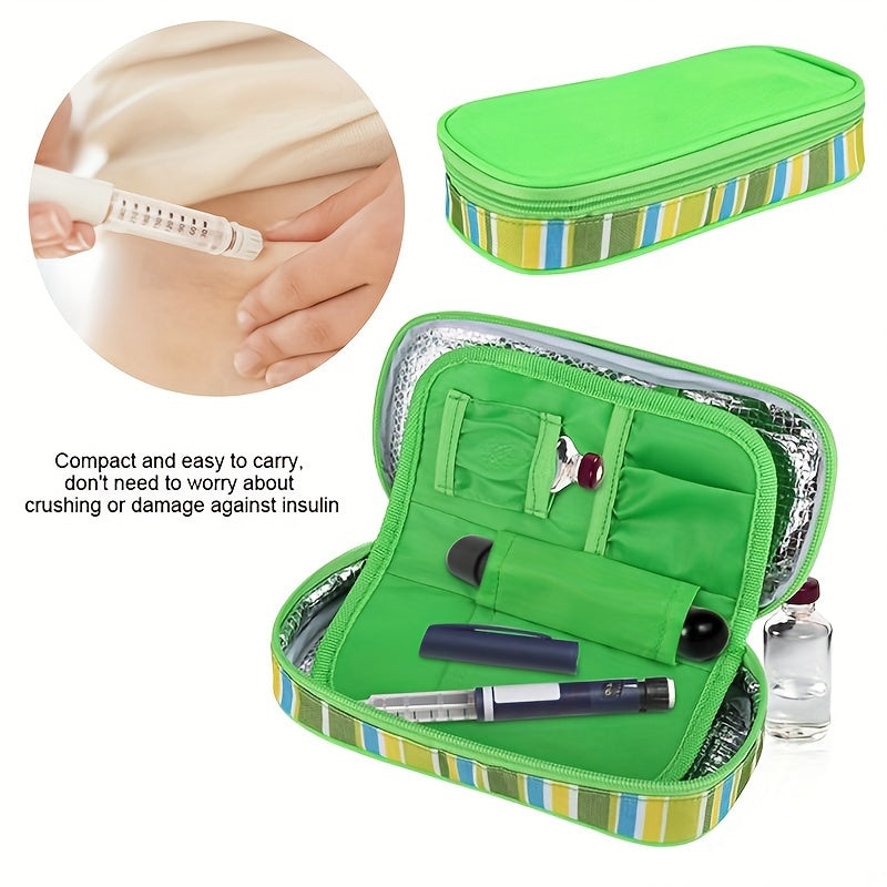 Portable Small Cooling Insulin Storage Bag for Travel