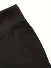 High Waist Split Flare Pants Tummy Control Stretch Bootcut Leggings