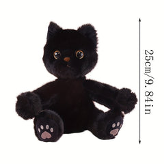 84in Cat & Cat Plush Toy Soft Stuffed Animal w/ Expressive Eyes