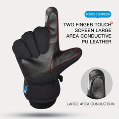 Winter Waterproof Touchscreen Warm Gloves for Skiing Cycling Driving