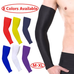 Unisex Sports Protective Gear Arm Elbow Wrist Guards Sun Sleeves