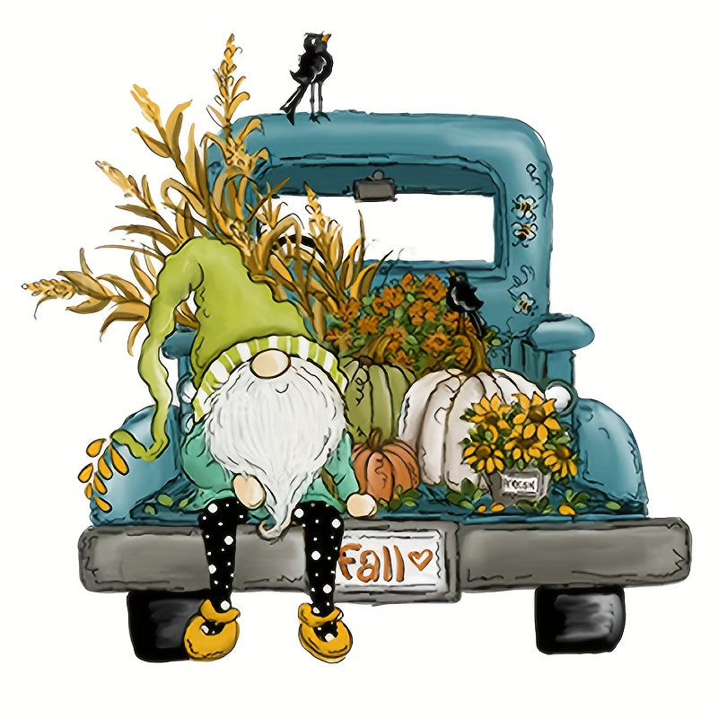 Fall Car Heat Transfer Vinyl Iron On For T Shirts Pumpkin HTV Decals