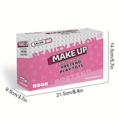 Girls Beauty Salon Set Hair Cutting Kit Pretend Play Hairdresser Toy