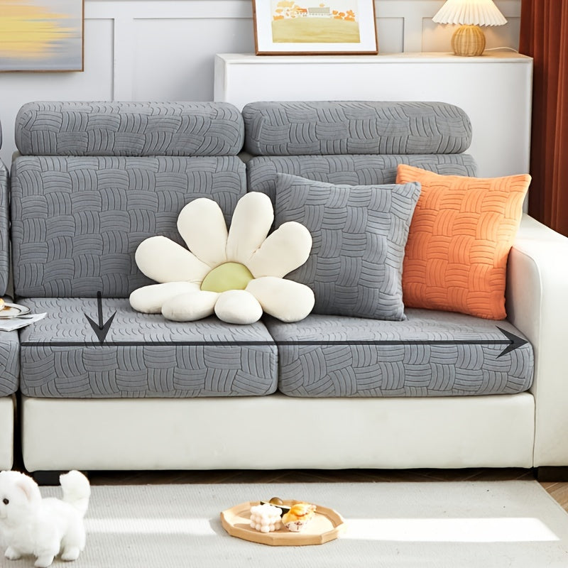 1pc Sofa Slipcover Non slip Dustproof Pet Friendly Sofa Cover