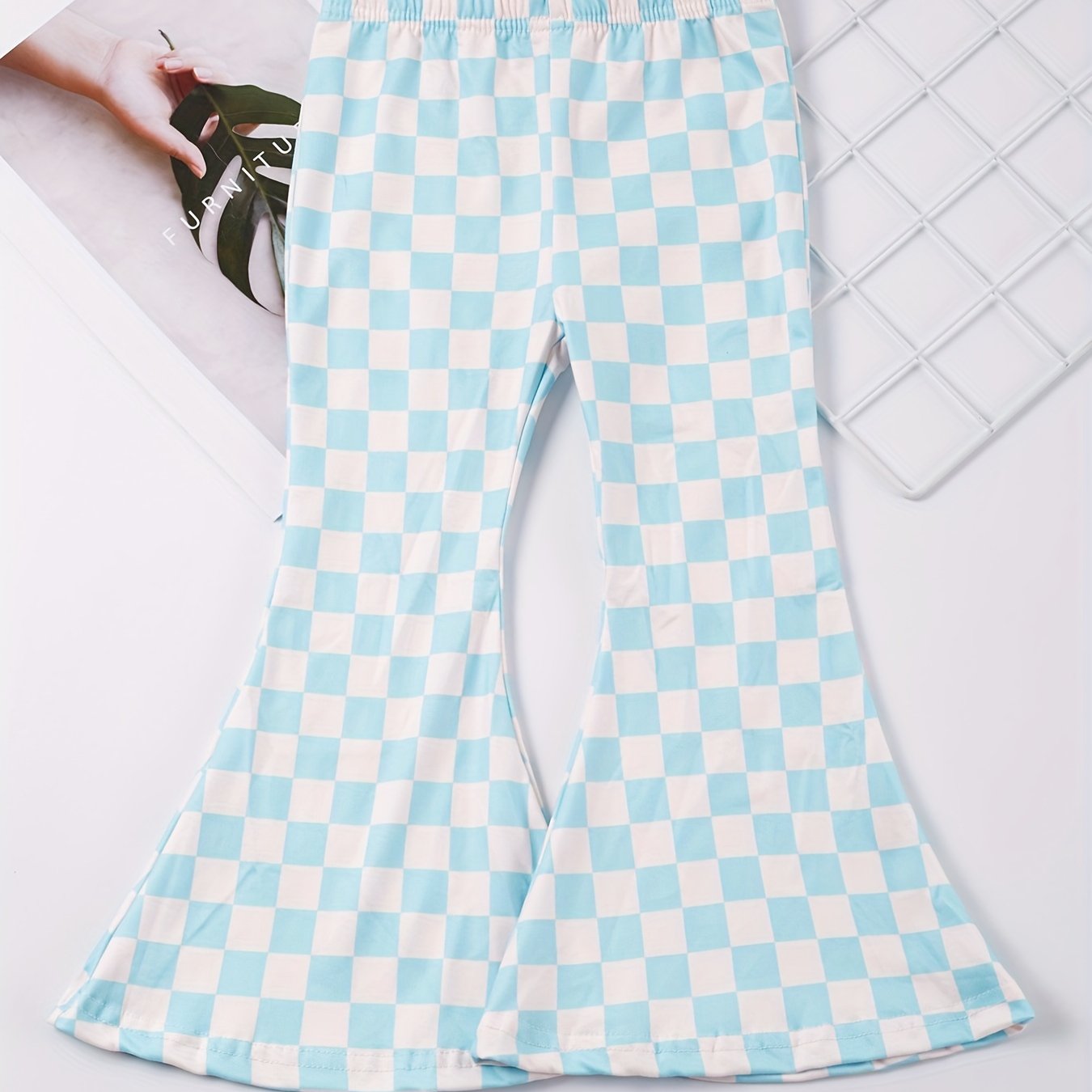 Toddler Baby Girls Slim Flare Leg Pants