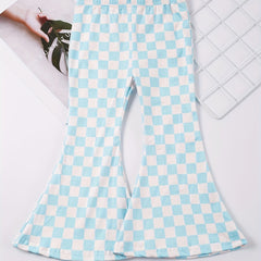 Toddler Baby Girls Slim Flare Leg Pants