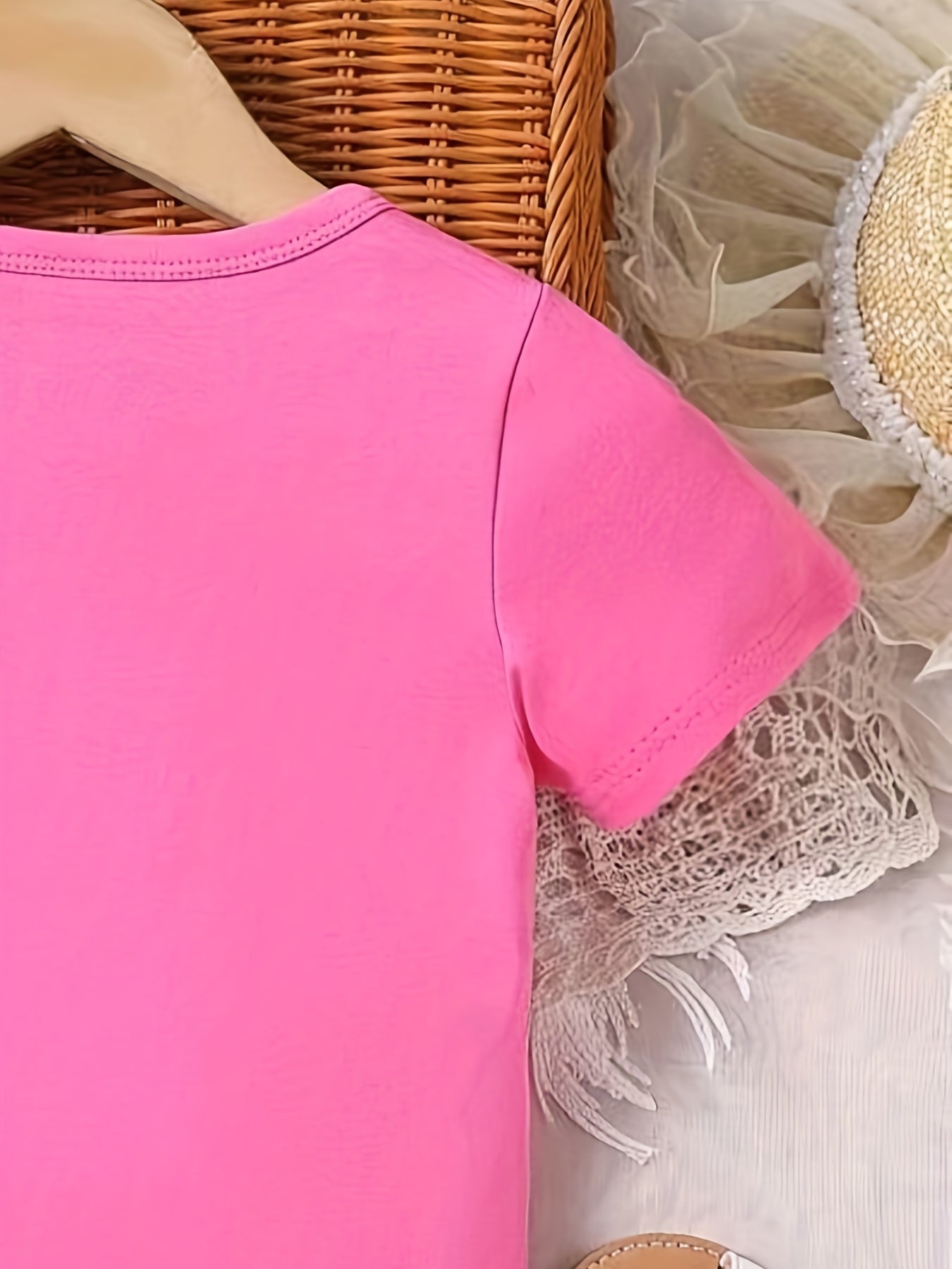 Toddler Baby Girls T Shirt Solid All match Blouse