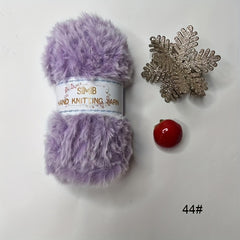 3pcs Colorful 100% Polyester Yarn for Crocheting Knitting