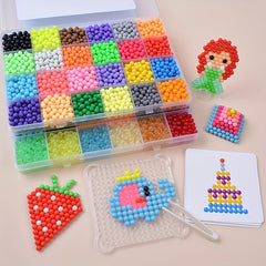 Water Mist Magic Beads Educational Toys DIY Puzzle