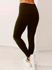 High Waist Leggings Casual Skinny Pants