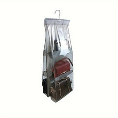6 8 Grid Bag Storage Hanging Bag Wardrobe Dormitory Hanging Household Rack