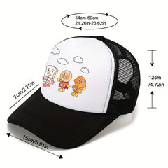 Unisex Adjustable Sunshade Baseball Cap for Outdoor Sport