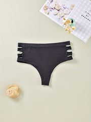 3 Pack Plus Size Panties Set Solid Seamless High Rise