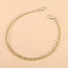 Punk Jeans Pants Chain Metal Necklace Wallet Chain Belt