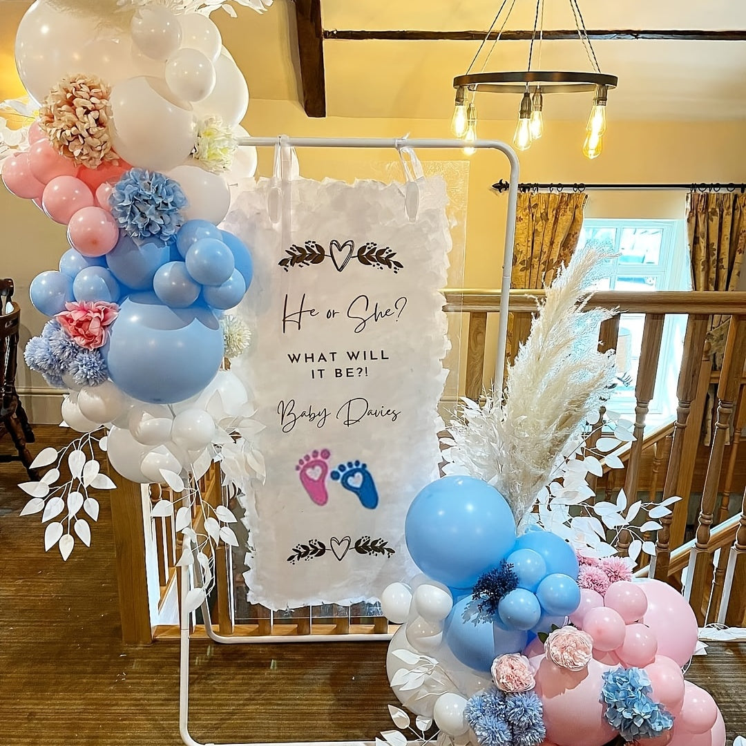Gender Reveal Pink Balloons 12 Inch for Baby Shower