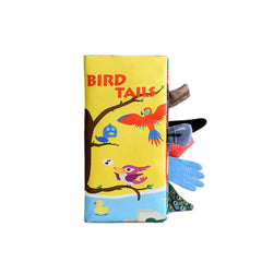 Soft Cloth Crinkle Books Sensory Toys for Infant Toddler