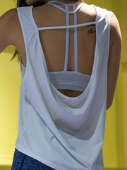 Breathable Backless Women's Sports Top