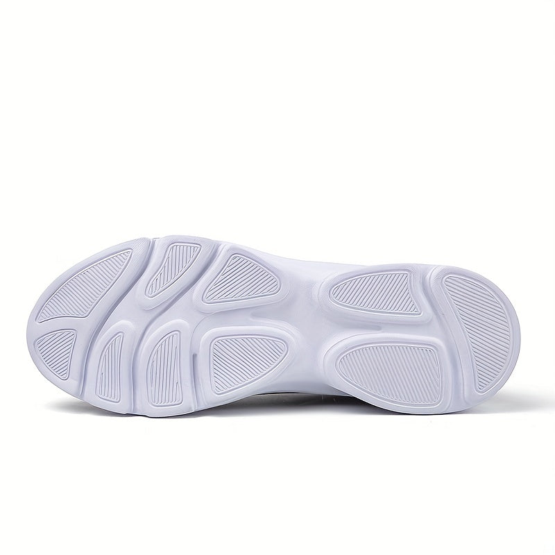Men's Knit Breathable Running Shoes Outdoor Athletic Sneakers