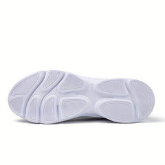 Men's Knit Breathable Running Shoes Outdoor Athletic Sneakers