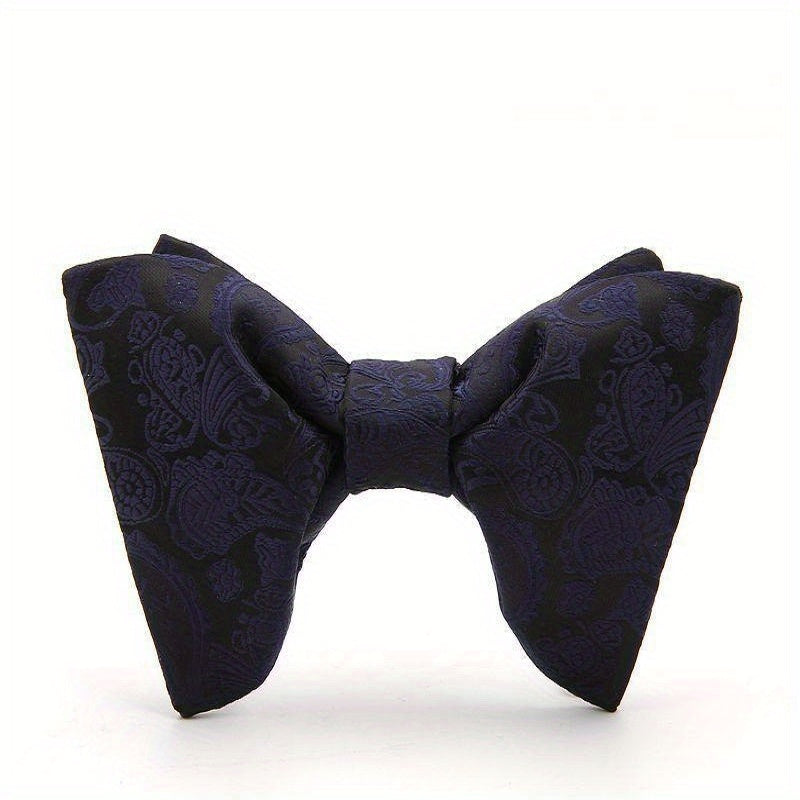 Patterned Bow Tie Wedding Groom Man Suit Dress Evening Reception High end