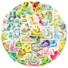 50 Snake Stickers for Water Bottles Laptops Phones