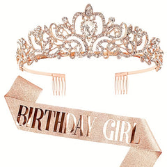 Rhinestone Crown Princess Crown Bridal Wedding Accessories