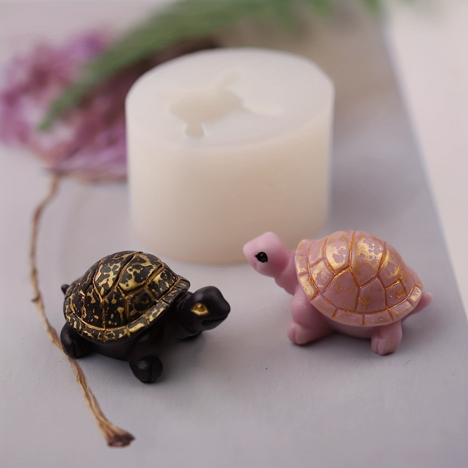 Little Turtle Resin Silicone Mold for Candle Making