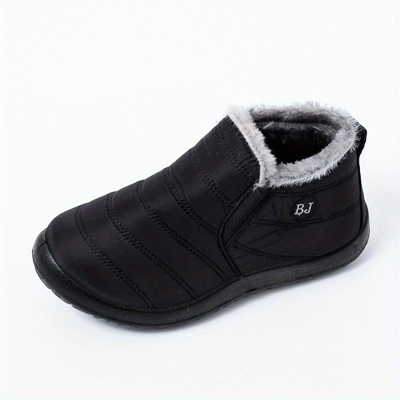 Women's Waterproof Fleece Ankle Boots