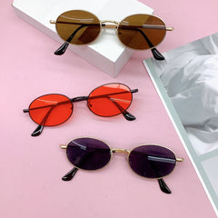 Girl's Oval Full Frame Children's Sunglasses